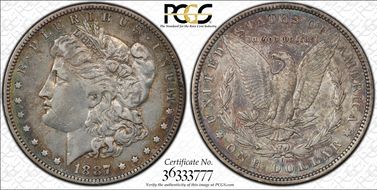 1887-O $1 VAM 2, Double 1, Triple 7 N1