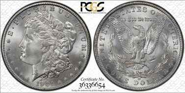 1901-O $1 MS66+