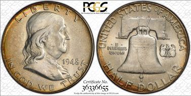 1948 50C MS66+ FBL