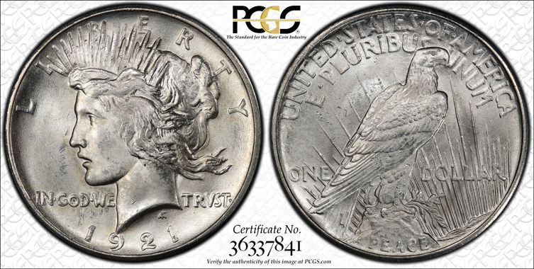 Cert 36337841 - Coin Image