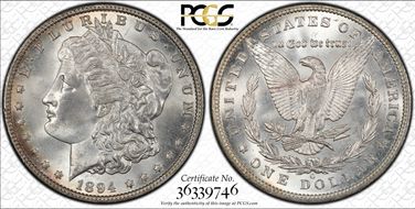 1894-O $1 MS65