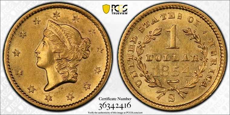 Cert 36342416 - Coin Image