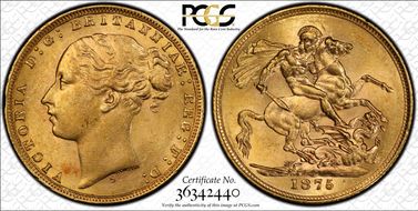1875-S Sov S-3858A St. George MS62