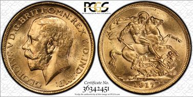 1917-M Sov S-3999 MS63