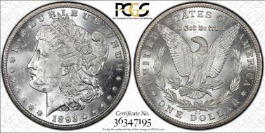 1893-CC $1 MS62