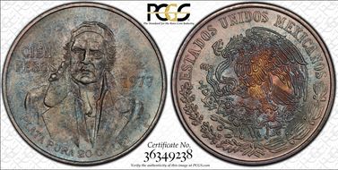 1977-Mo 100 P KM-483.2 MS68