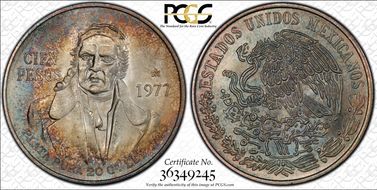 1977-Mo 100 P KM-483.2 MS67