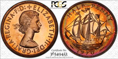 1970 1/2D S-4158 PR65RD