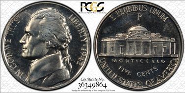 1942-P 5C Silver PR67