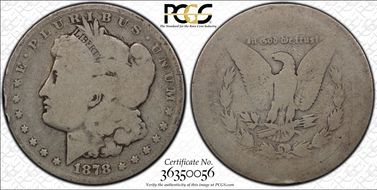 1878 7/8TF $1 Strong VAM 42 7/7 AG3