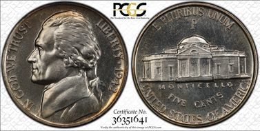 1942-P 5C Silver PR66