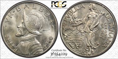 1934 Balboa KM-13  Ag MS65