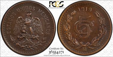 1919-Mo 5C AU55BN