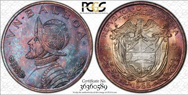 1966 Balboa KM-27  Ag MS65