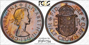 1970 1/2 Cr S-4145 PR66