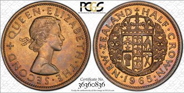1965 1/2 Cr MS65