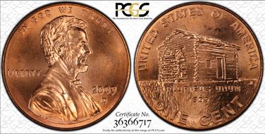 2009-D 1C Lincoln-Early Childhood MS65RD