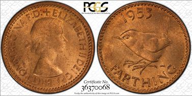 1953 1/4D S-4156 MS65RD