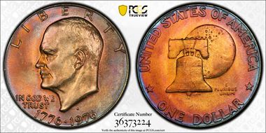 1976-D $1 Type 1 MS65