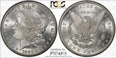 1882-CC $1 MS66