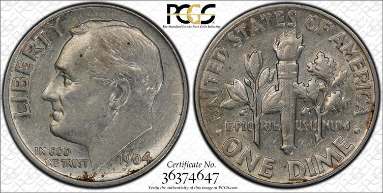 Cert 36374647 - Coin Image