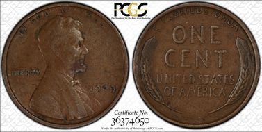 1909 1C Lincoln VF35BN