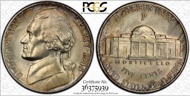 1945-P 5C TDR FS-803 MS66