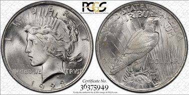 1923 $1 MS65+