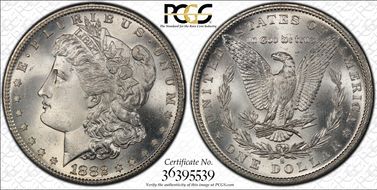 1882-S $1 MS67