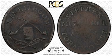 (c.1790) Tk 1/4D DH-5 Linlightgowshire Linlithgow N1BN