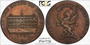 1793 Tk 1/2D DH-1 Kirkcudbrightshire Gatehouse N1BN