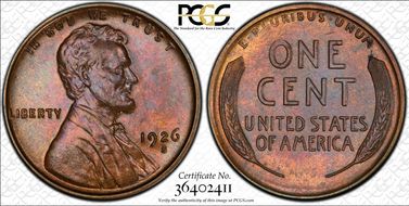 1926-S 1C MS64BN