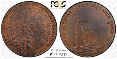 1798 Tk 1D DH-29 Warwickshire Birmingham MS64BN