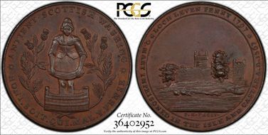 1797 Tk 1D DH-1 Kinrosshire,Loch Leven MS63BN