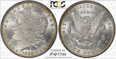 1885-O $1 MS64