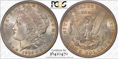 1904-O $1 MS66+