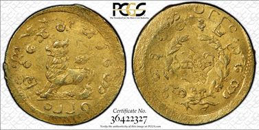 CS1228 (1866) Pe KM-19 Gold MS62