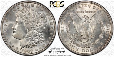 1903 $1 MS65