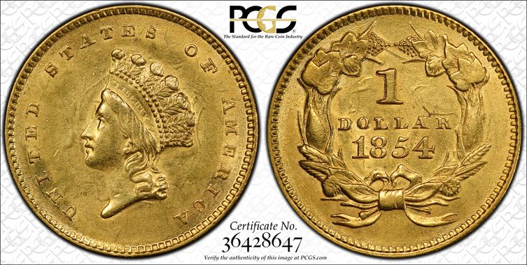 Cert 36428647 - Coin Image