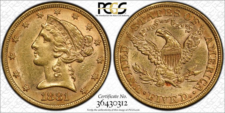 Cert 36430312 - Coin Image