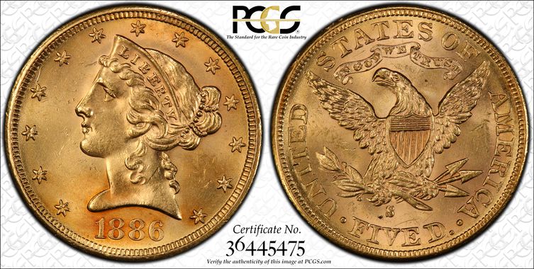 Cert 36445475 - Coin Image