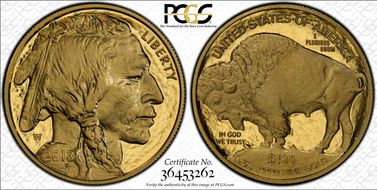 2013-W $50 American Buffalo .9999 Fine Gold PR69DCAM
