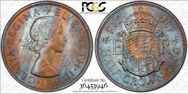 1966 1/2 Cr S-4145 MS66