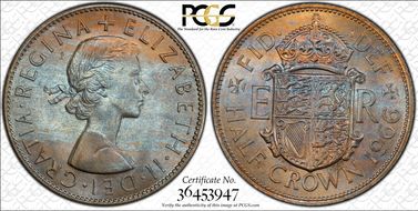 1966 1/2 Cr S-4145 MS65