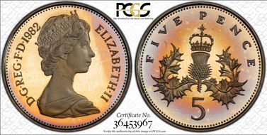 1982 5p S-D2 PR68DCAM