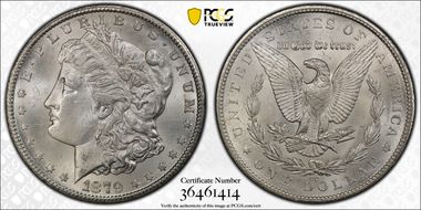 1879-CC $1 Capped Die MS64+