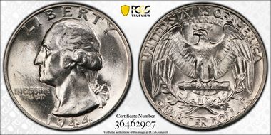 1944 25C DDO, FS-101 MS64