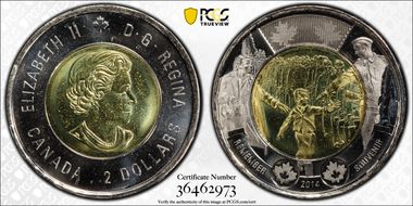 2014 $2 Wait For Me, Daddy MS66