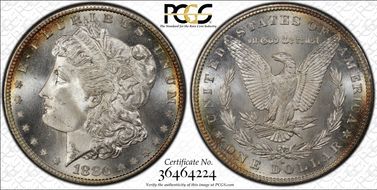 1880-S $1 MS68