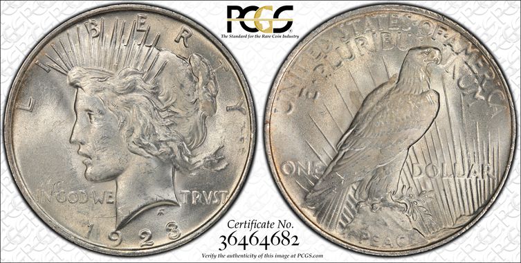 Cert 36464682 - Coin Image